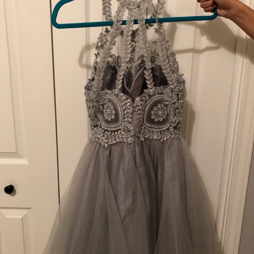 Silver Dress Custom prom